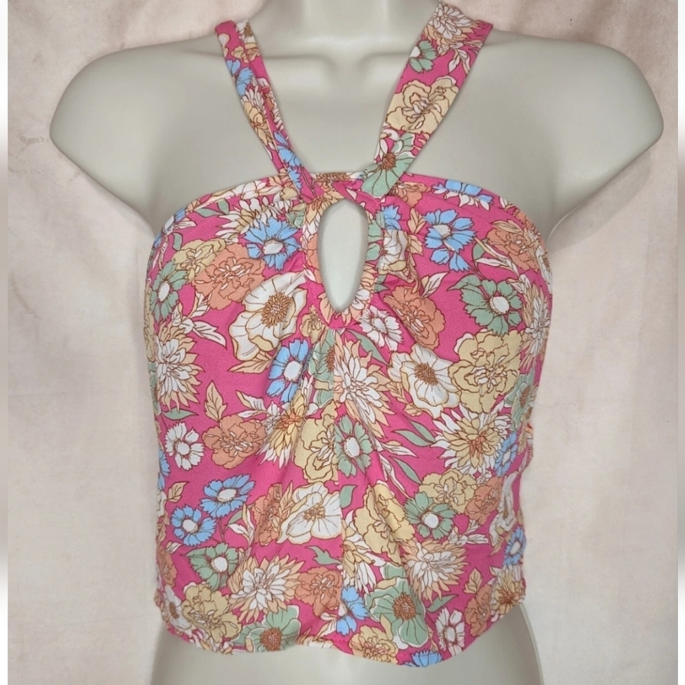 Sienna Sky Floral Crop Top
